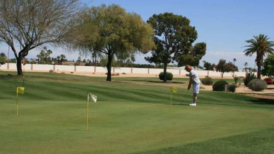 Quail Run GC: Practice area
