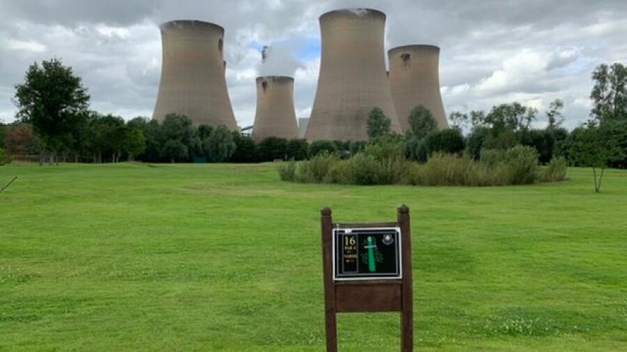 Drax Golf Club - power station