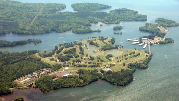 Goose Pond Colony Resort - Lake: Aerial view
