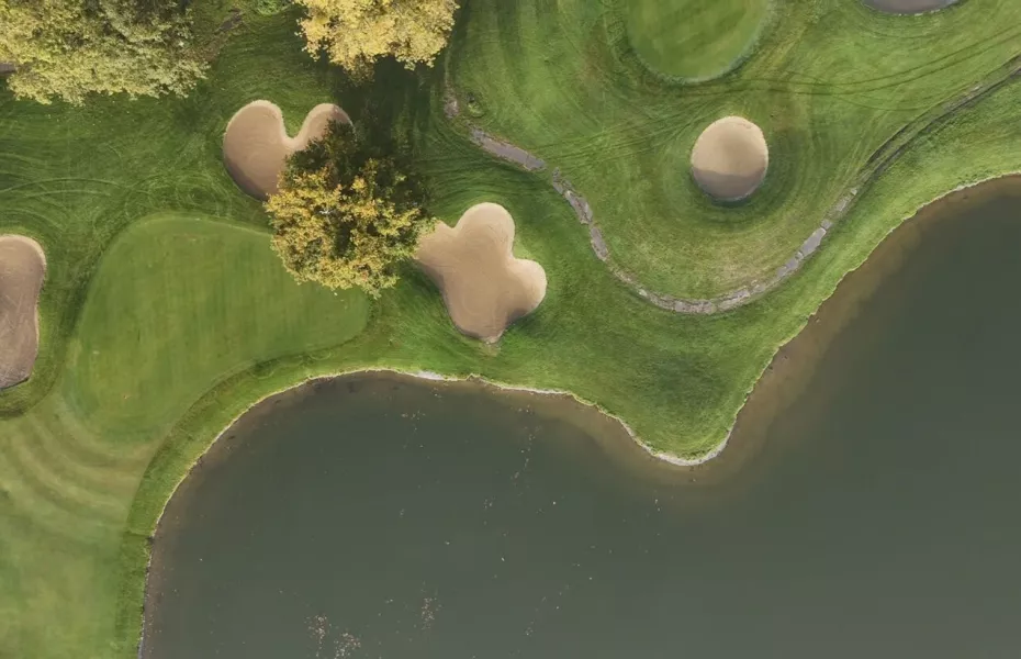 Chateau de la Chouette Golf: Aerial