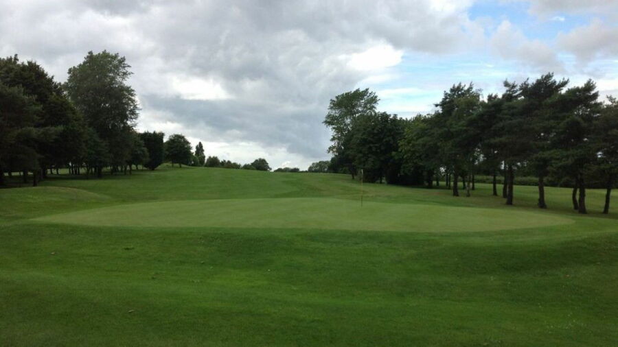 Filton GC: 18th green