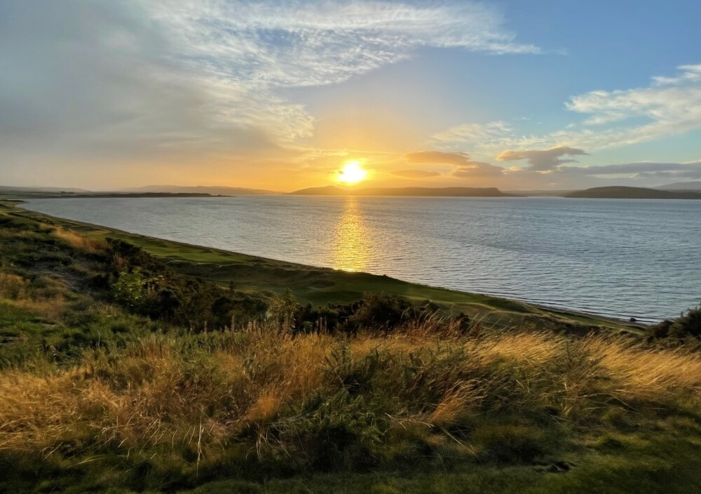 Castle Stuart - sunset 