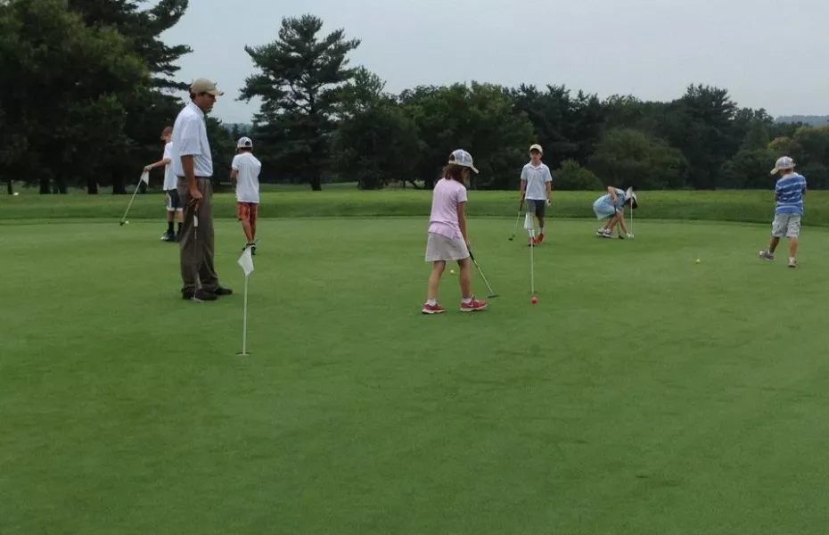 Fox Hollow GC: Practice area