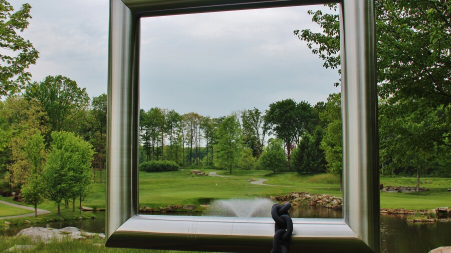 Mystic Rock golf course - Nemacolin Woodlands - hole 12