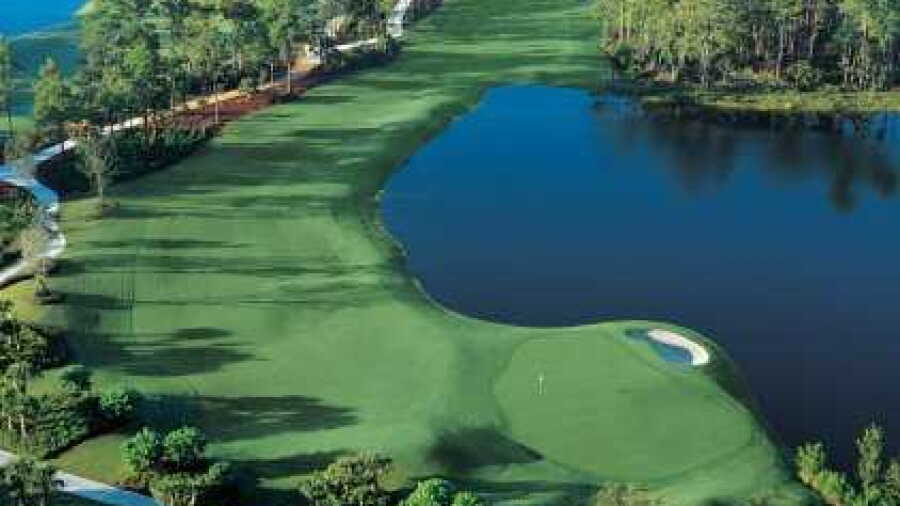 Grey Oaks CC: Aerial view