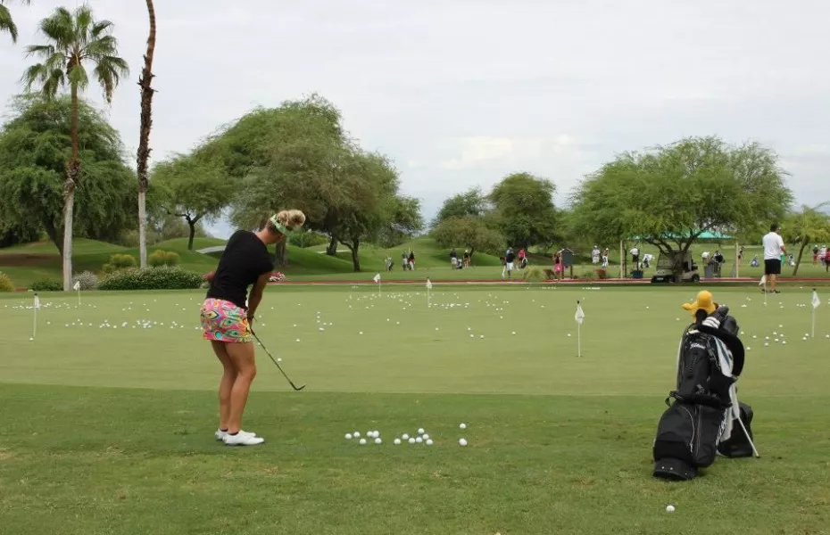 Mission Hills CC: Practice area