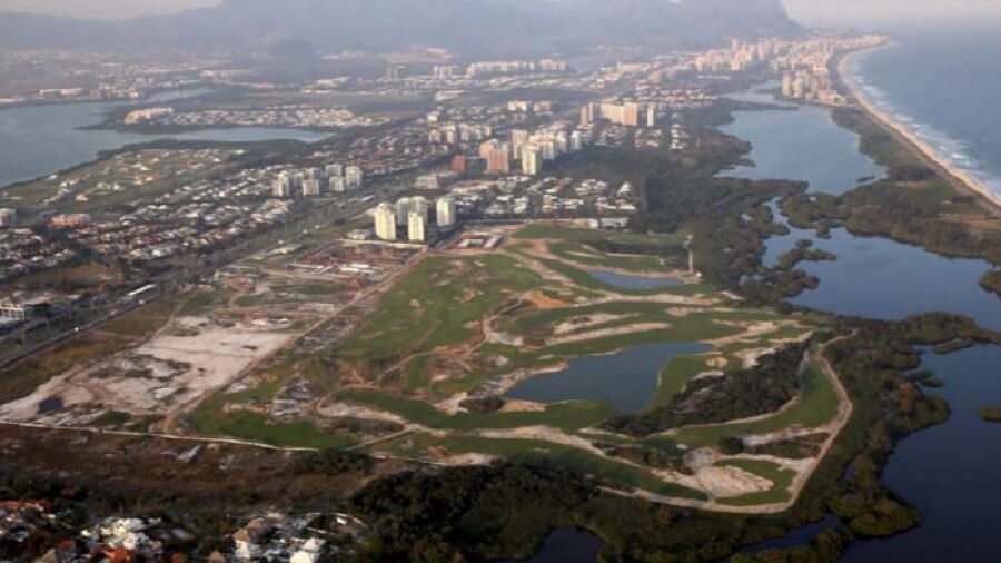 Rio Olympic Course: Aerial view