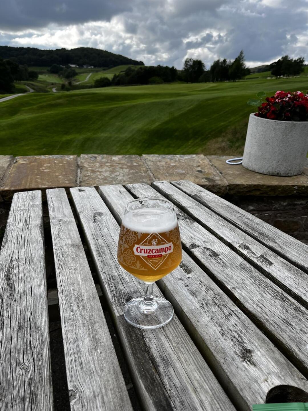 Post round refreshments - much needed! (Photo submitted by MJARROLD on 07/23/2024)