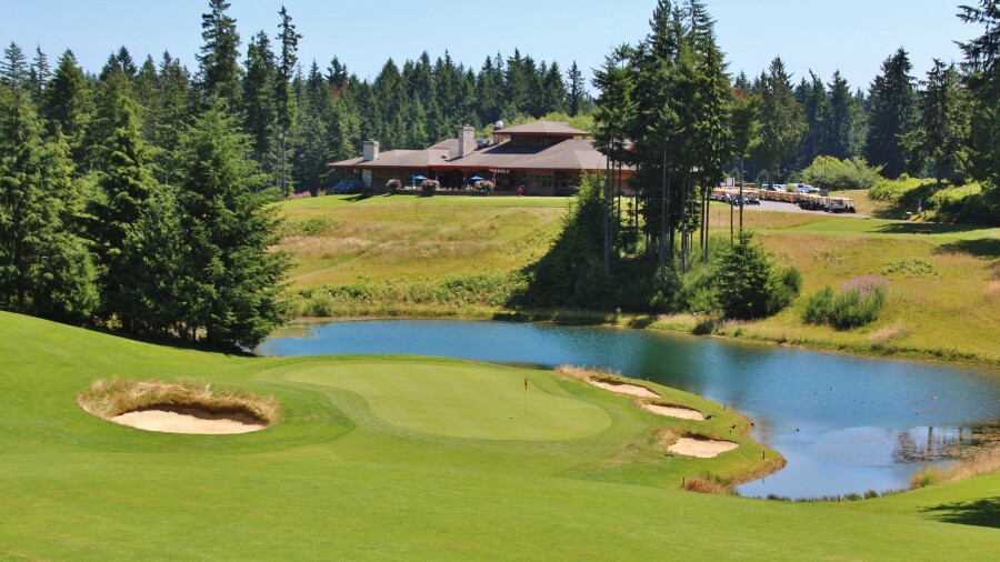 Gold Mountain Golf Club - Olympic Course - hole 9