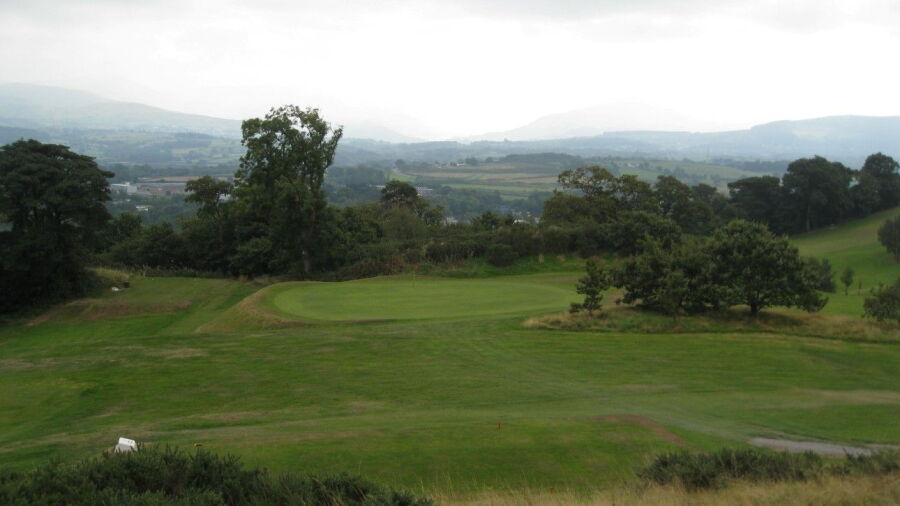 16th green at St Deiniol