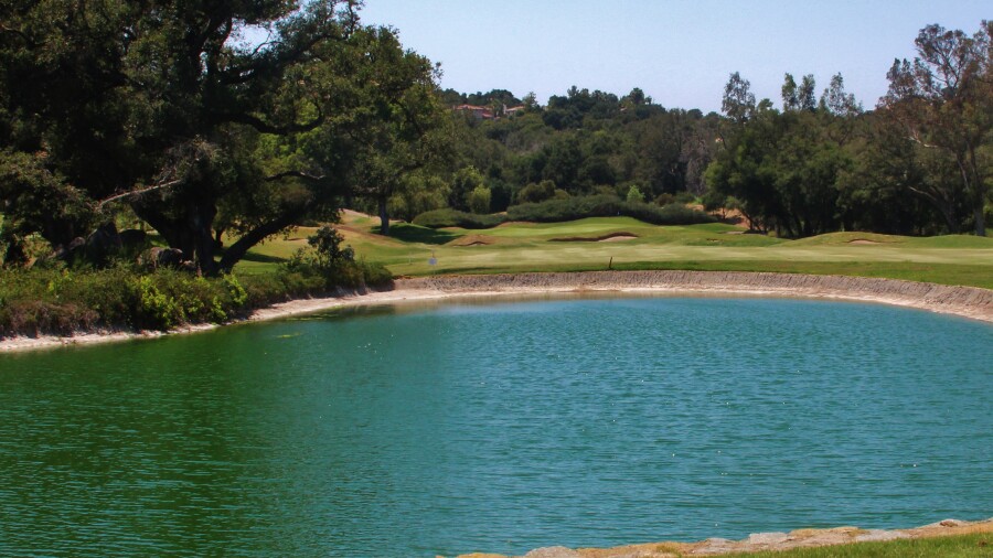 Mt. Woodson Golf Course - hole 10 