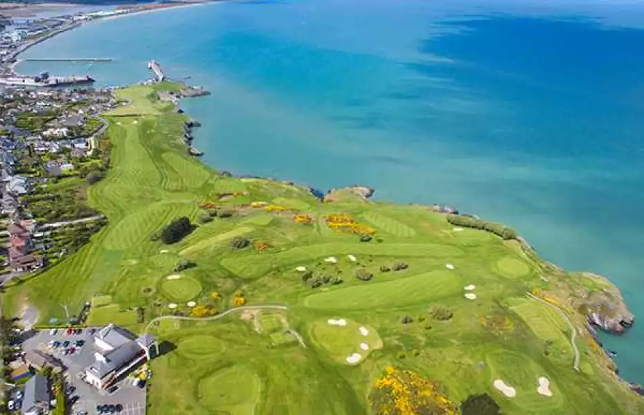 Wicklow GC: Aerial