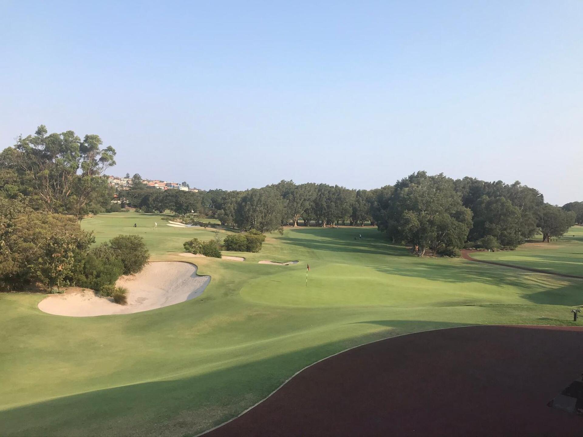 No. 18 from the clubhouse patio. (Photo submitted by JasonDeeganGA on 02/11/2020)