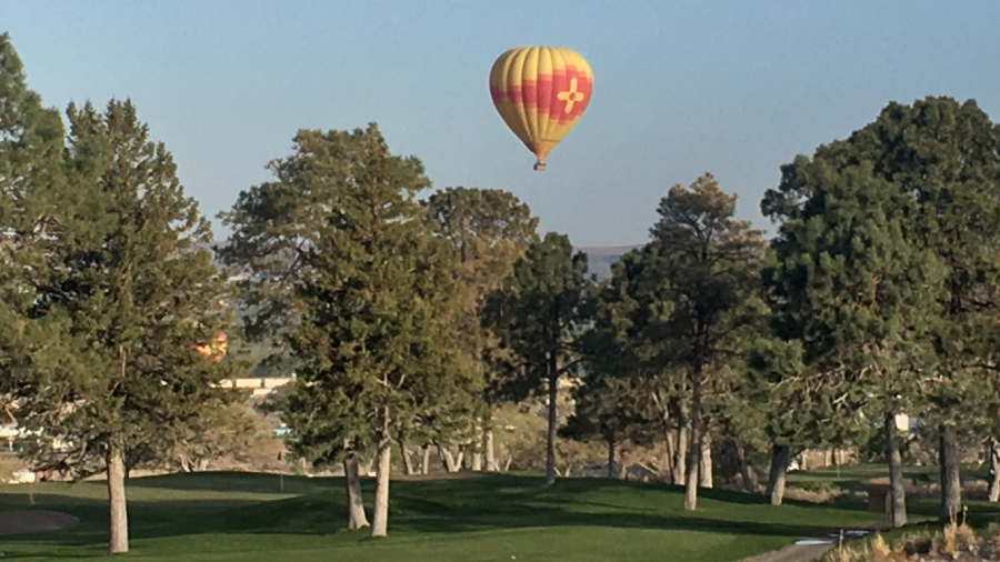 University of New Mexico Championship Course - balloon 