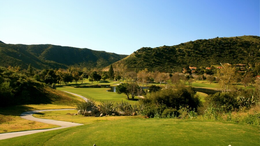 Sycuan Resort's Willow Glen golf course - hole 4