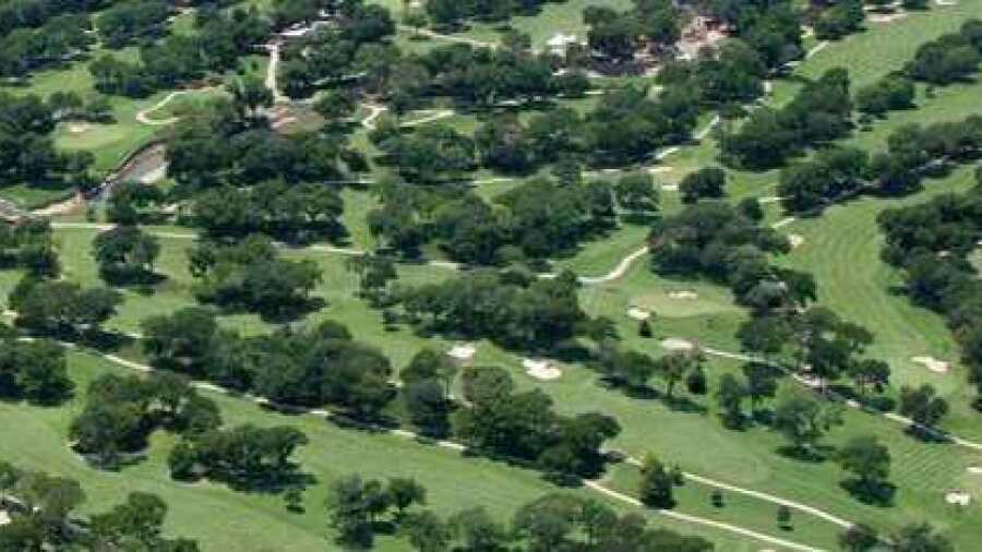 Royal Oaks CC: aerial view