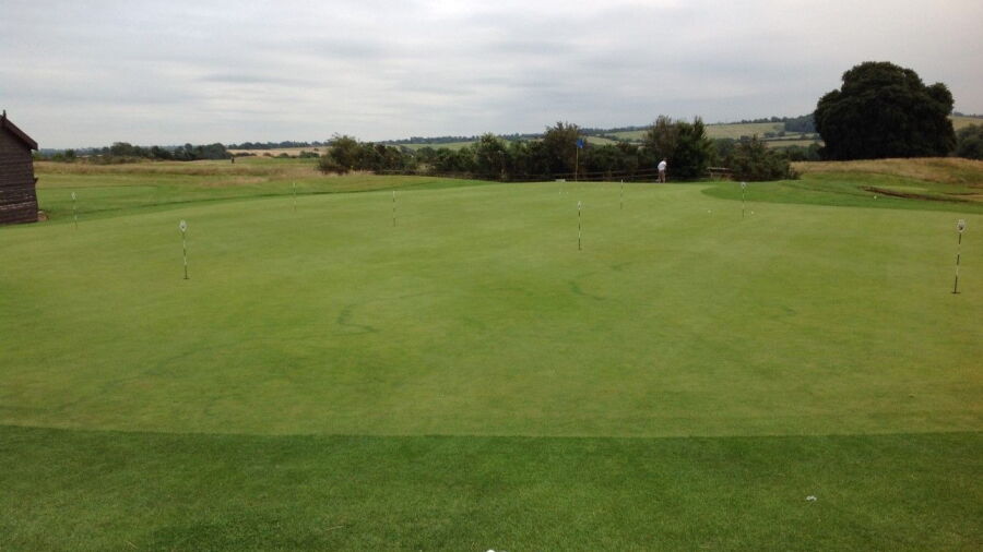 The putting green at Kilworth Springs