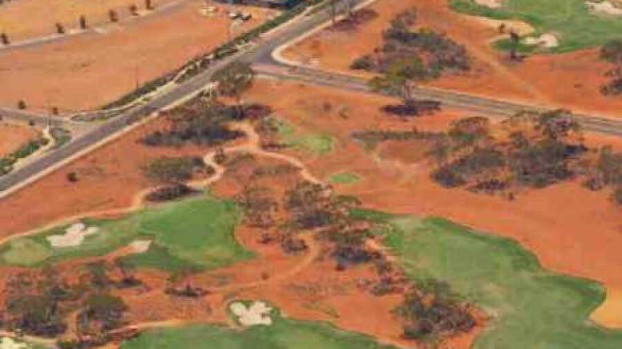 Kalgoorlie GC: Aerial view