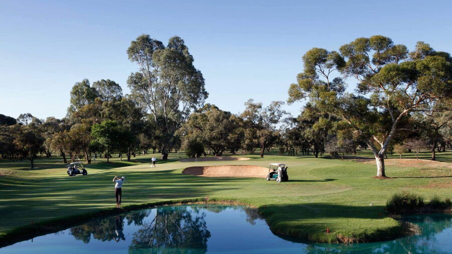 View from Renmark Golf