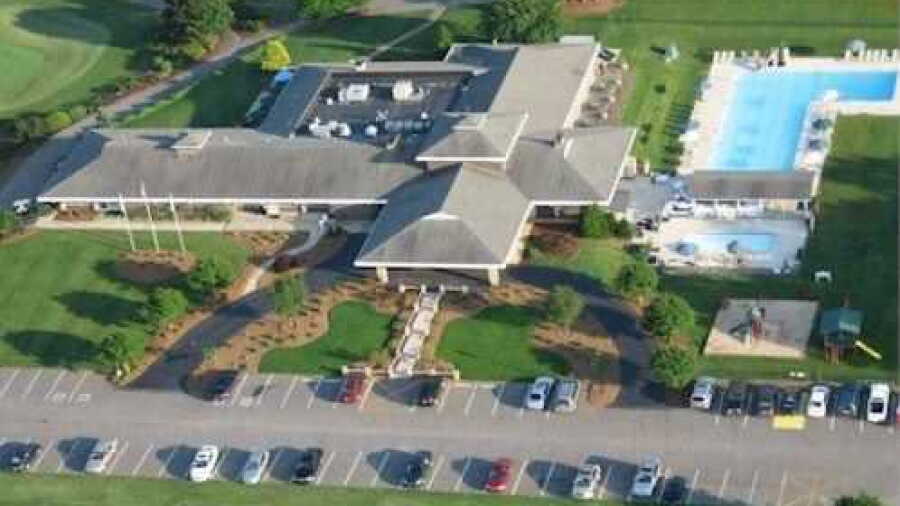 Statesville CC: Aerial view