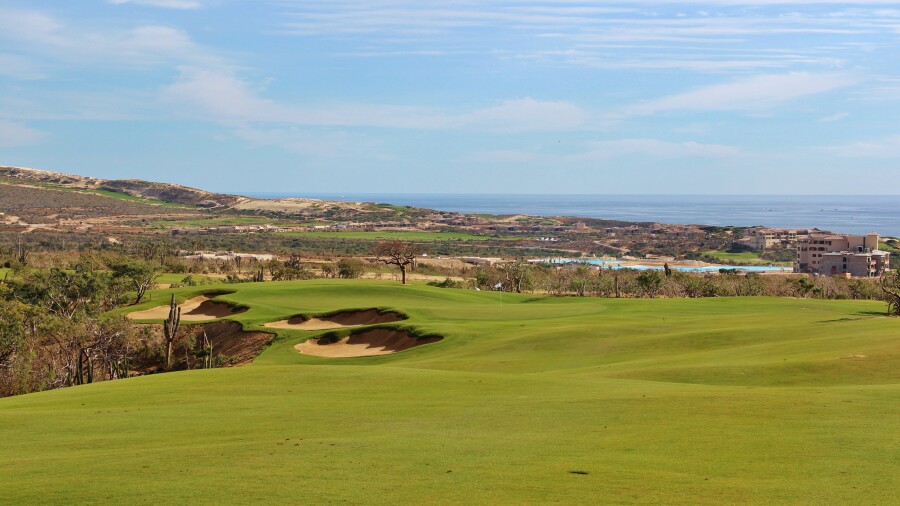 El Cardonal course at Diamante Cabo San Lucas - hole 17