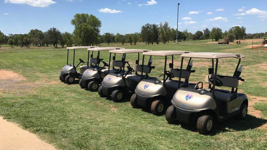 Carts at Blackwater CC