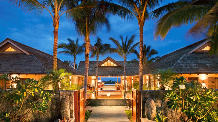 Kohanaiki golf course - clubhouse