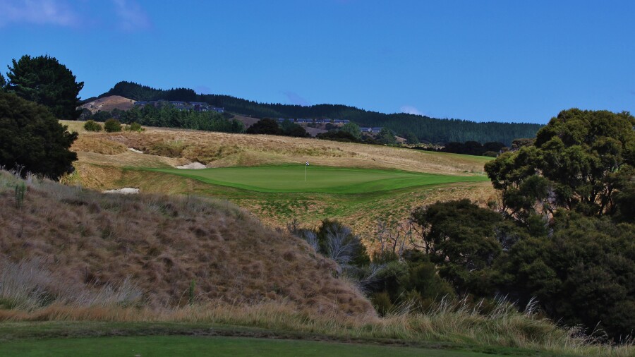 Cape Kidnappers golf course - 8th hole
