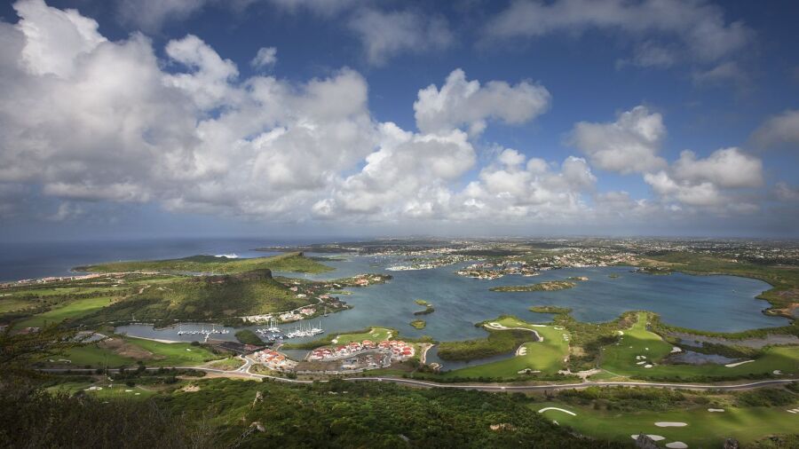 Old Quarry GC: Aerial view
