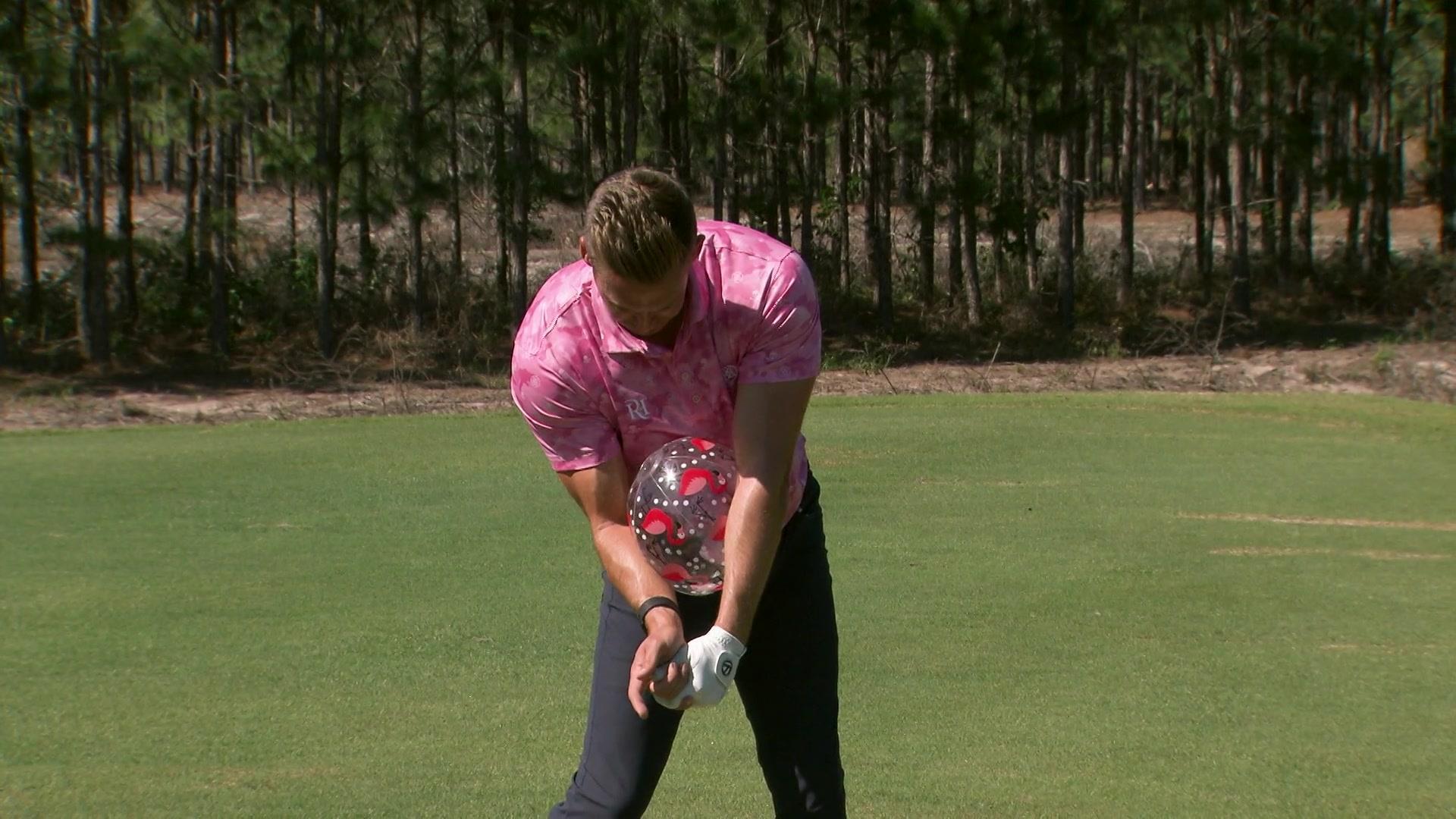 Beach Ball Downswing Drill