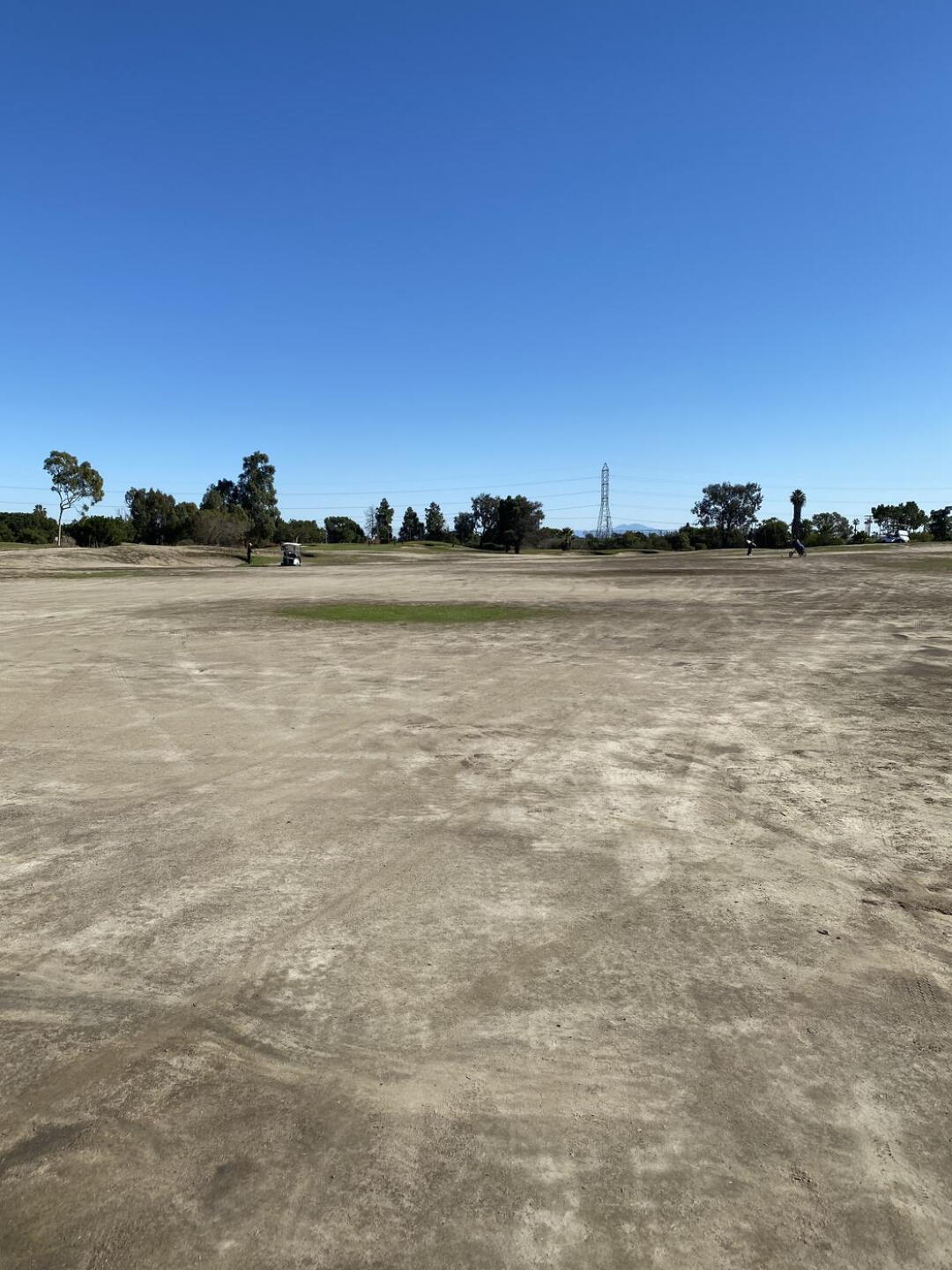 Middle of the fairway. Every hole looked like this (Photo submitted by u314160533005 on 01/03/2021)