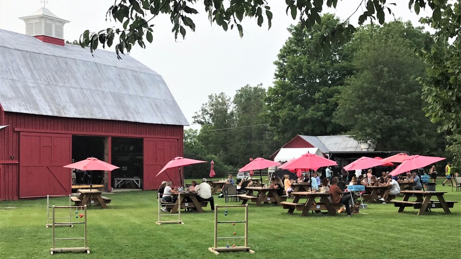 St. Ambrose Cellars - barn