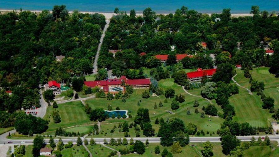Oakwood Resort: Aerial view
