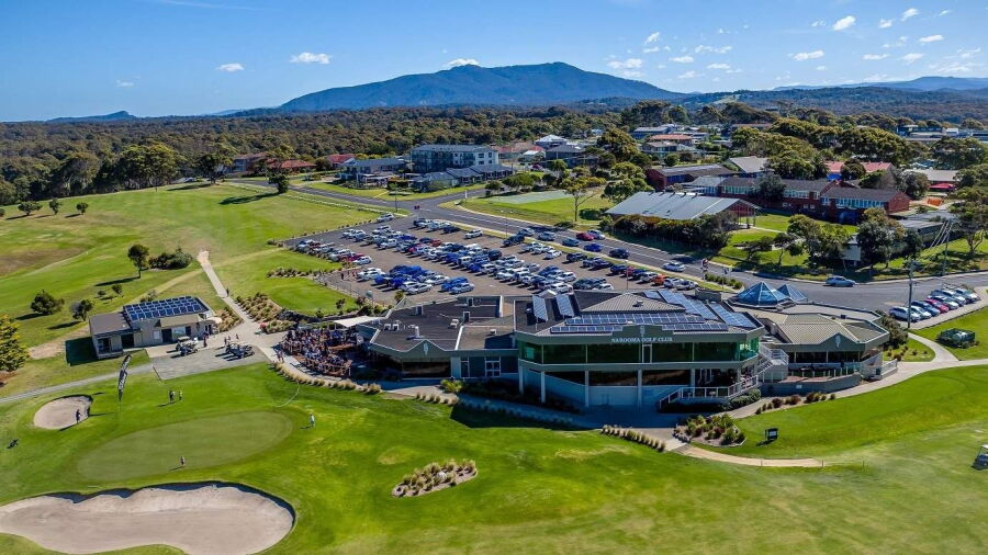 Narooma GC: aerial