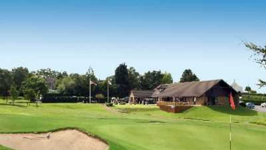 The clubhouse at Stocksfield 