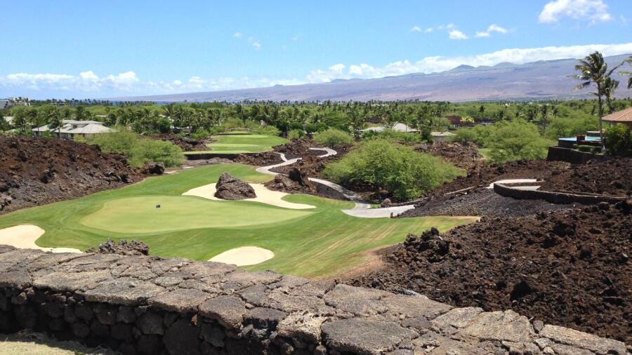 Mauna Lani North golf course - 17th