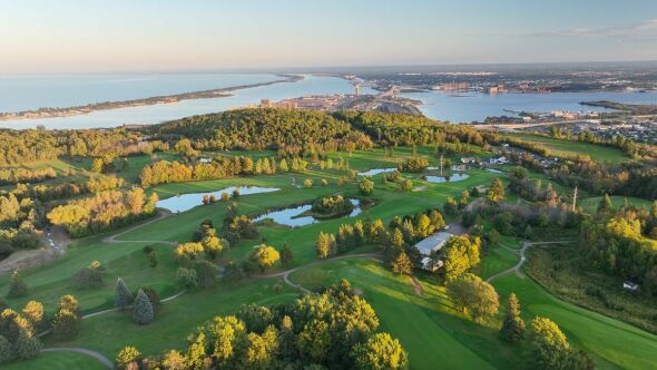 Enger Park GC: Aerial
