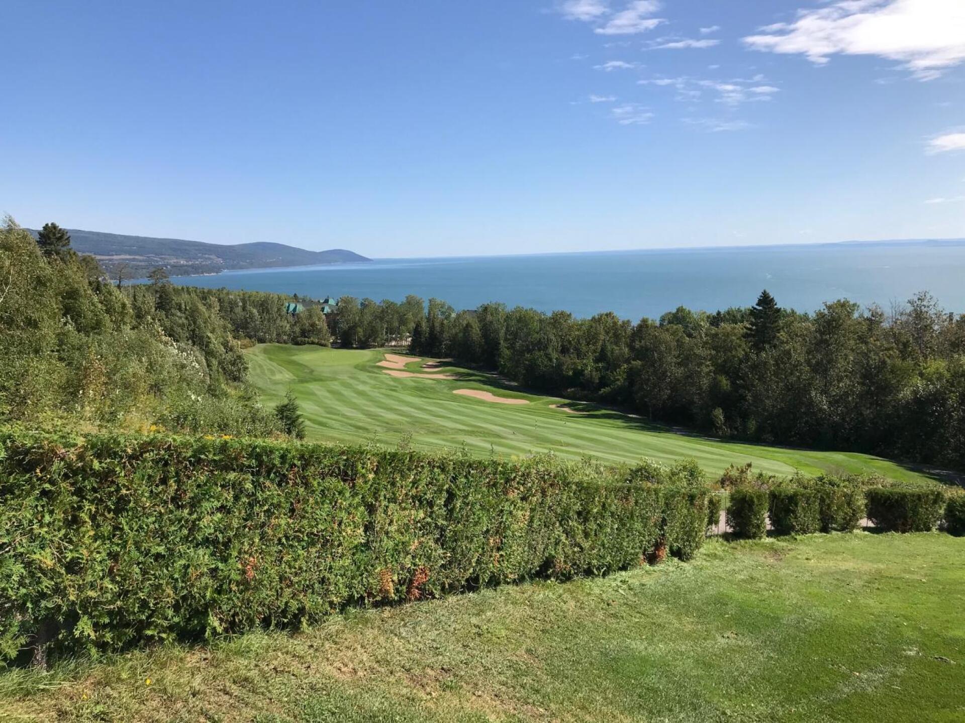 The third hole on St. Laurent with a hedge running through it. (Photo submitted by JasonDeeganGA on 09/11/2019)