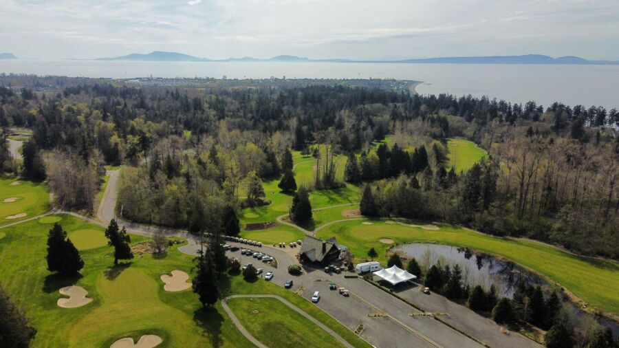 Point Roberts GCC: Aerial