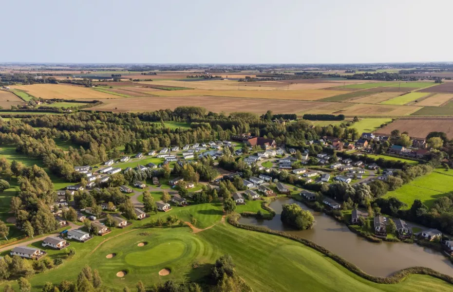 Tydd St Giles GCC: Aerial