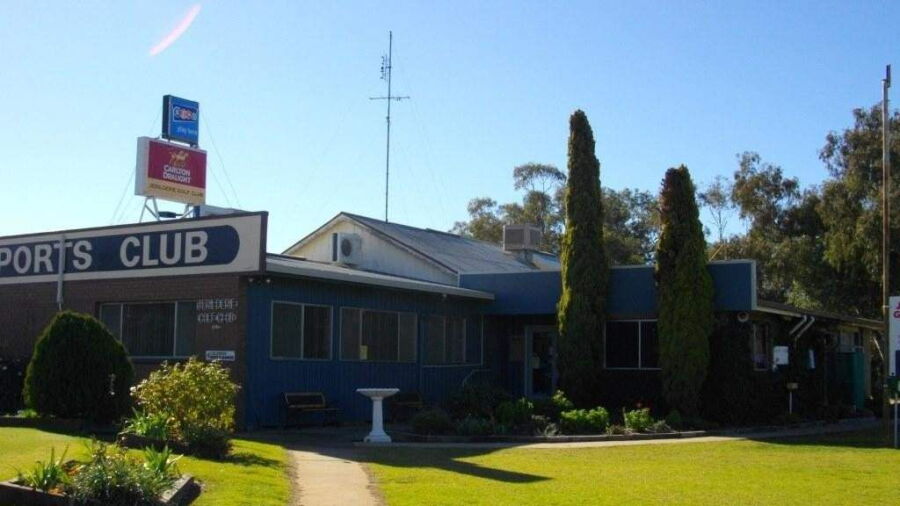 Jerilderie GC: the clubhouse