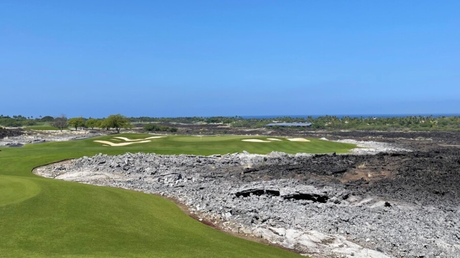 Ke’Olu Course at Hualalai - hole 15