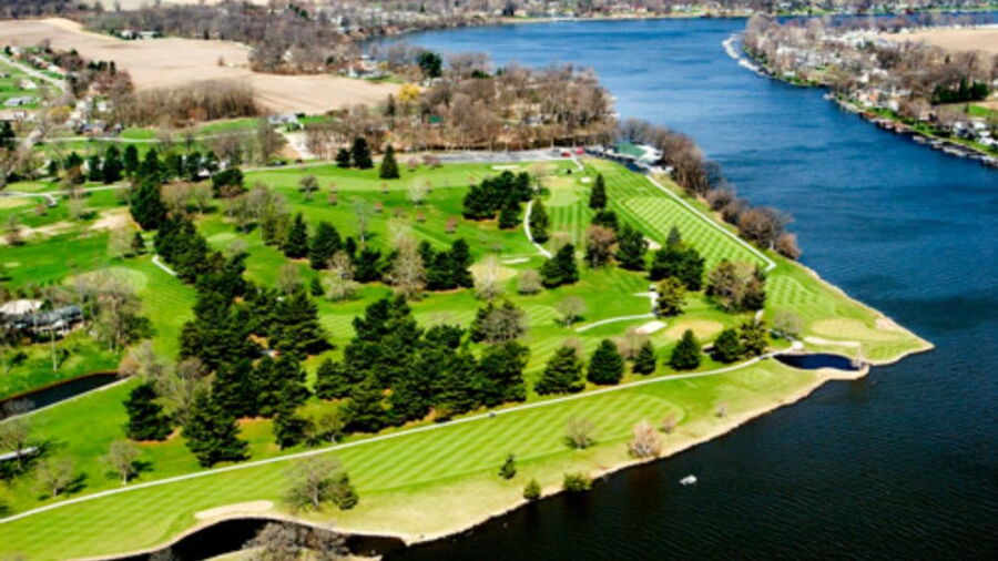 Tippecanoe CC: Aerial view