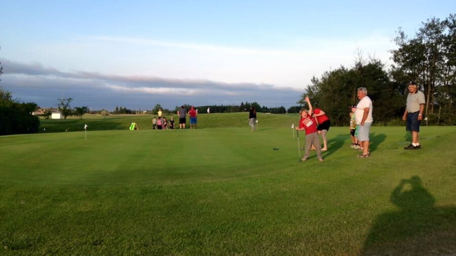 McNab Regional Park GC: Practice area