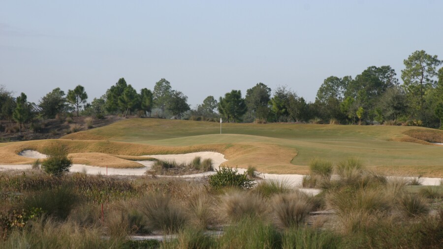 Old Corkscrew G.C. in Estero - hole 2