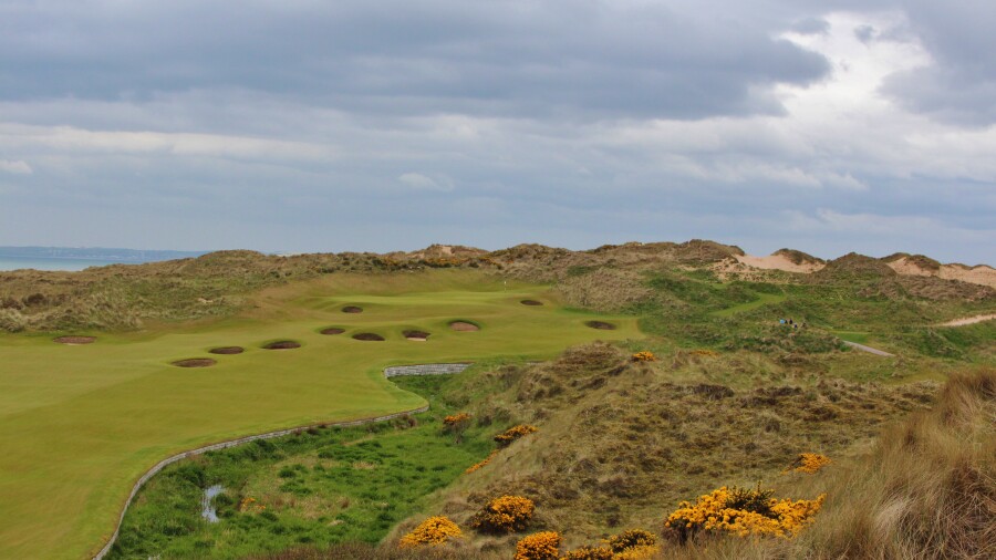 Trump International golf course in Scotland - 4th