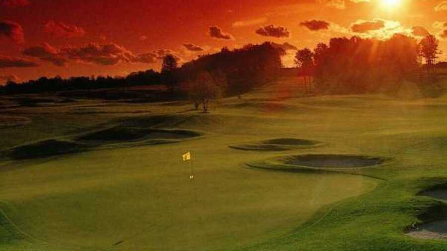 Blue at Mistwood GC: #7