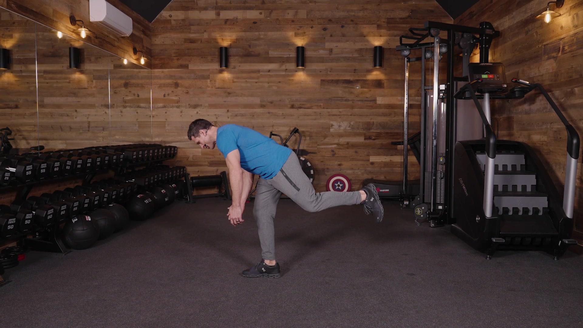 Lunge To Airplane