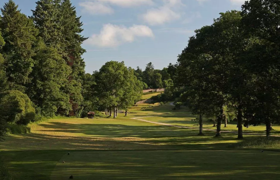 The 5th hole at Bovey Castle