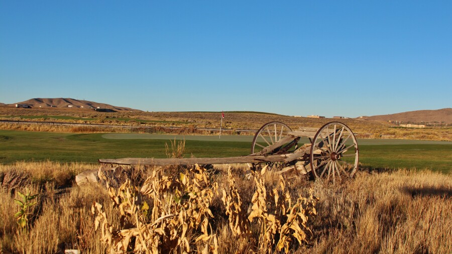Rochelle Ranch Golf Course - hole 9